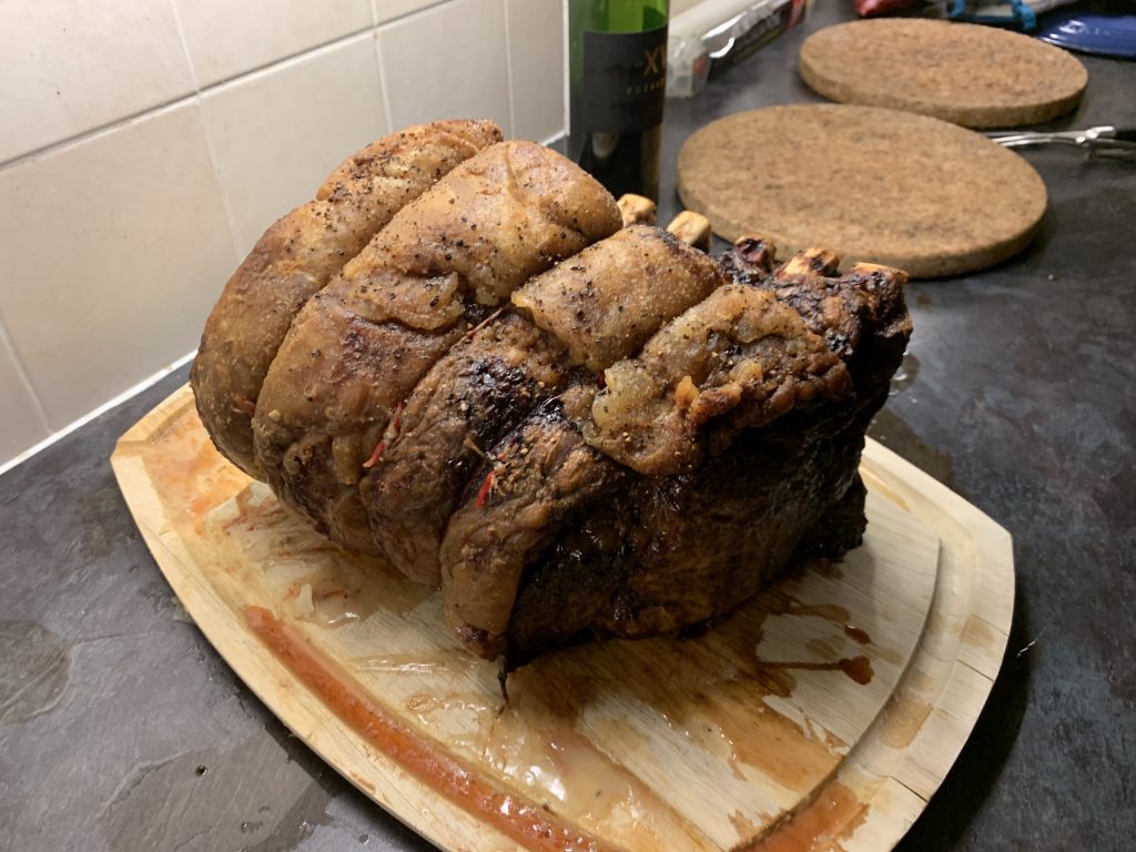 Rib roast lovely fatty coverage